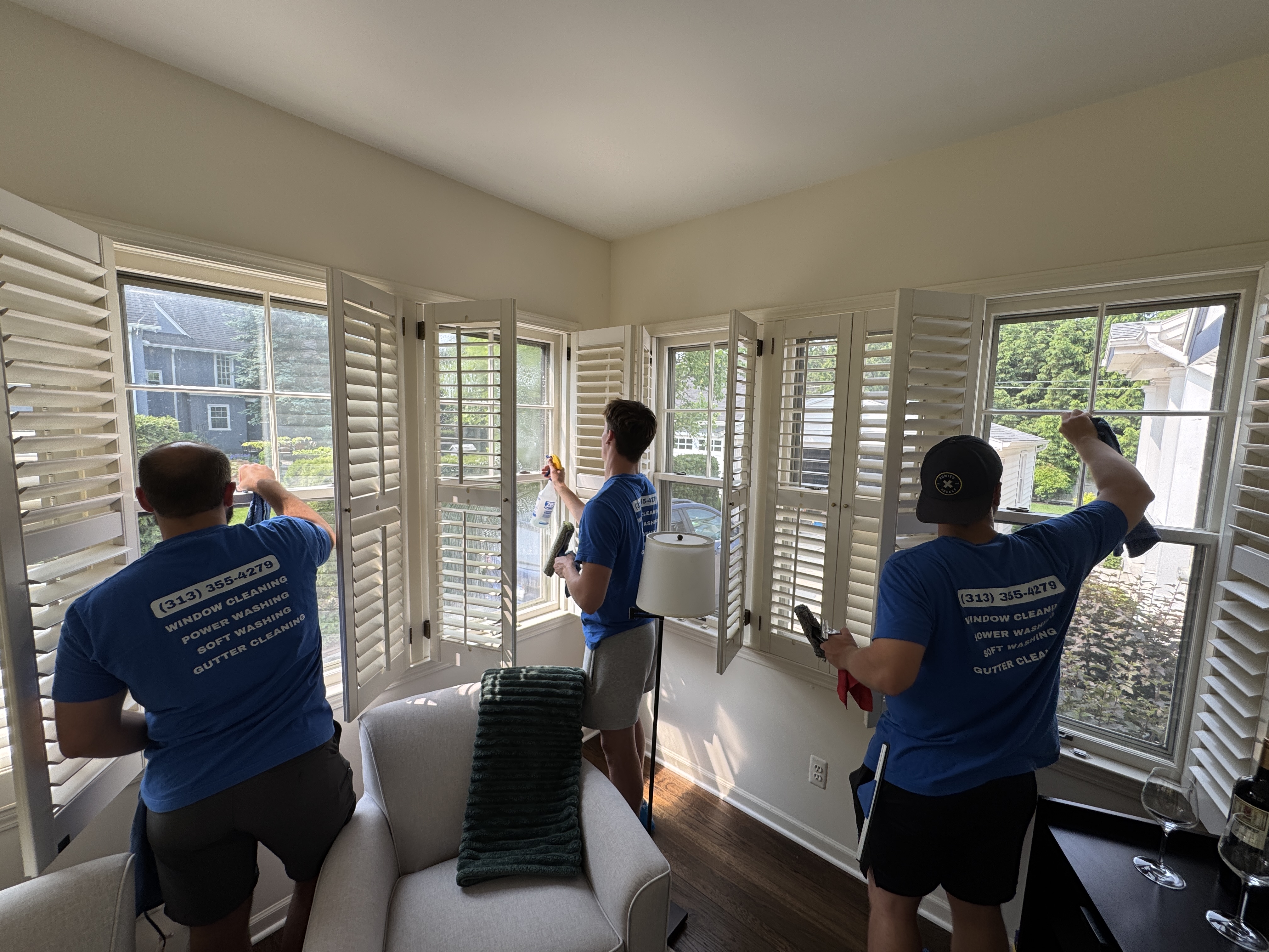 Interior Window Cleaning